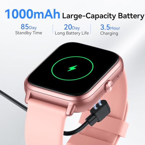 Smart Watches for Women, Upgraded Smartwatch 20 Days Battery, Answer Dial Call 1.83" Fitness Trackers with Heart Rate/Sleep/Fitness Monitor, 112+ Sport Modes, IP68 Waterproof Activity Tracker - Image 6