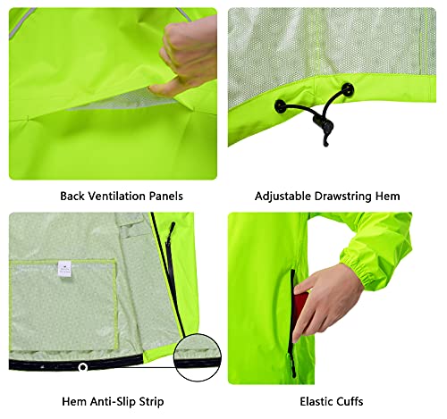 Hugut Men's Cycling Running Jacket