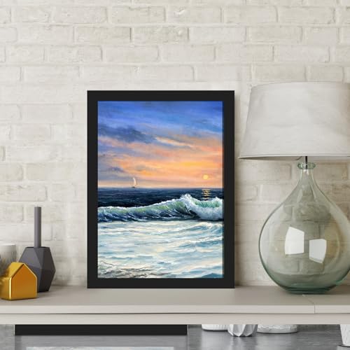 Image of LUCKYLIFE 12x16 Frame Black for Wall Mounting, 2 Pack
