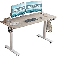 Amazon | Radlove パソコンデスク 電動昇降式 デスク 幅150CM