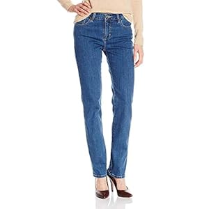 Lee-Womens-Instantly-Slims-Classic-Relaxed-Fit-Monroe-Straight-Leg-Jean Lee Women's Missy Instantly Slims Classic Relaxed Fit Monroe Straight Leg Jean, Seattle, 16