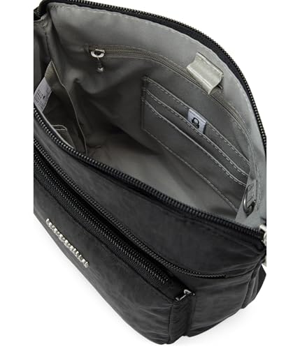 Image of Baggallini Modern Pocket Crossbody Bag for Women, 8.5 inchx8.5 inch Handbag Purse with RFID, Lightweight Water-Resistant