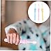 3Pcs Toothbrushes Adorable Cartoon Rabbit Design Soft Bristles for Cleaning for Ages Ergonomic and Durable for Little Hands