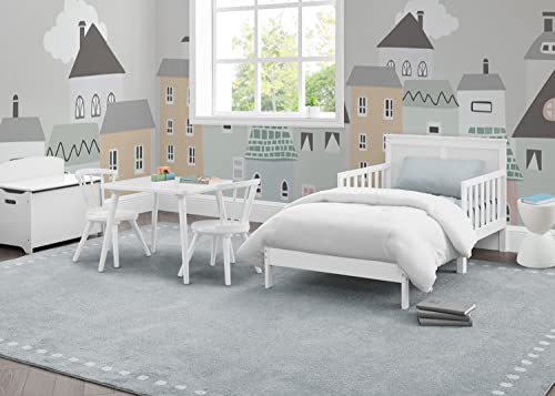 Delta Children Collins Wood Toddler Bed, Greenguard Gold Certified, Bianca White by Delta Children - Image 2