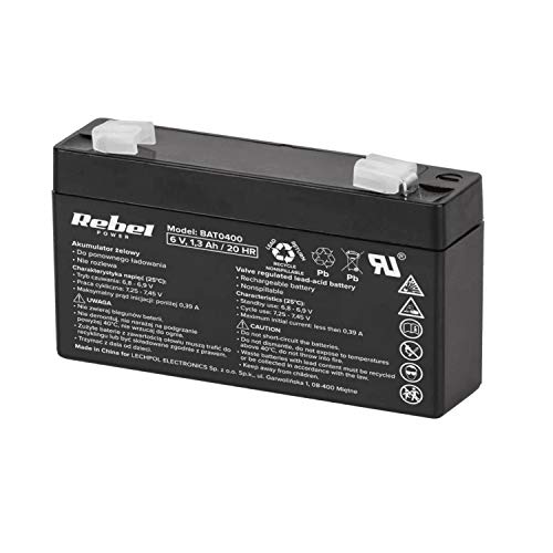 Batteria A Gel 6V 1.3Ah 97 X 24 X 51 Mm