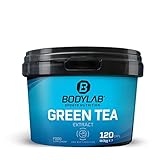 Bodylab24 Green Tea Extract 120 Kapseln, Kapseln mit Grüntee- (50% EGCG) und schwarzem Pfeffer-Extrakt (95% Piperin), hochwertiger Grüntee-Extrakt, beliebt bei Kraftsportlern und Bodybuildern