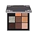 Produktbild 9 Farben Super Pigmentierte Schimmer Hochpigmentiert Glitzer Lidschatten Palette Herzform Diamond Makeup Schimmer Lidschatten Palette Mineral Pressed Augenschatten Pulver Palette (Winter)