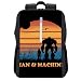 Produktbild Robot Feels Rucksack Daypack Bookbag Laptop Schultasche mit USB-Ladeanschluss
