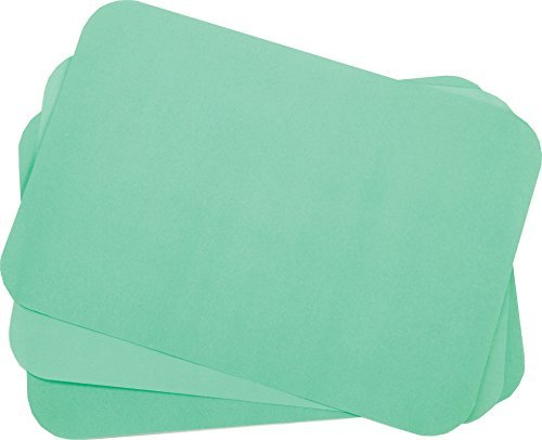 Disposable Dental Medical Ritter B Paper Tray Covers 8.50 inches x 12.25 inches Pack of 1000 (Green)