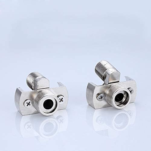2Pcs Faucet Pipe Fittings with Lengthened Elbow Feet The Adjustment Range is 12 to 18cm Brass