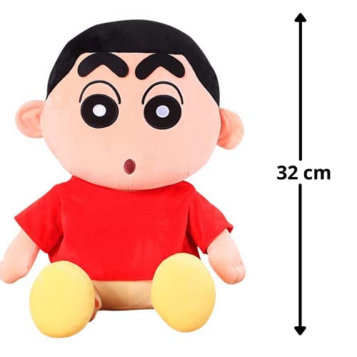 Image of HUG 'n' FEEL SOFT TOYS Shinchan Soft Toys, Baby Toys, Soft Toys for Kids, Soft Toy, Soft Toy for Girls, Soft Toys for Baby Girl, Birthday Gift for Girls, Birthday Gift for Girls, Gift Items, (32 cm)