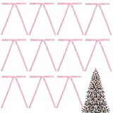 Large application : le nœud en ruban de velours peut être attaché aux arbres de Noël, couronnes, boîtes cadeaux, portes, cheminées, etc. Il est également adapté pour la décoration de centres de table, vases, cartes d'invitation, emballages cadeaux et loisirs créatifs