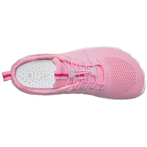 Image of WateLves Water Shoes Men Women Beach Barefoot Aqua Socks Breathable Wide Swim Outdoor Walking Anti Slip Pool Shoes for Hiking Kayaking Diving Surfing
