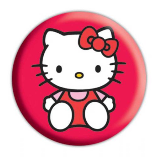 empireposter Hello Kitty - sat - Ansteck Button Ø2,5 cm Cover