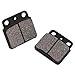 Rear Brake Pads for Suzuki LTZ400 LTZ 400 LT-Z400 2003-2013 LTR 450 LTR450 2006-2011 LT250 LT 250 1988-1992 LT50 1987-1990 / KAWASAKI KSF 400 KSF400 A1/A2/A3 KFX 400 2003 2004 2005 XULONG