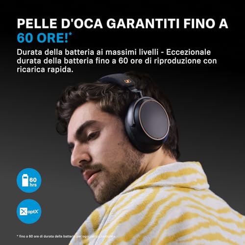 MOMENTUM 4 Wireless Special Edition: Bluetooth per telefonate cristalline con cancellazione adattiva del rumore, 60 h di autonomia e design pieghevole leggero, Nero/Rame - Cuffia gaming - Immagine 1