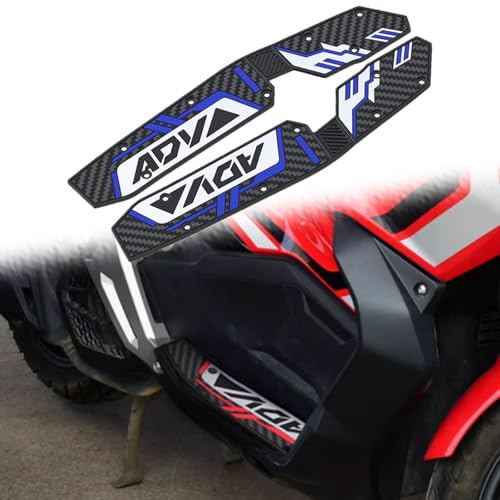 FOR ADV160ADV 160 adv160 2022-2025 2026 �I�[�g�o�C�p�S�����t�b�g�y�_���A����~�߁A�ϖ��Ր��A���݂̂���t�b�g�p�b�h �X�e�b�v�{�[�h�E�t���A�{�[�h (�u���[)
