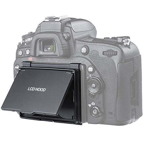 Pantalla parasol para D750 protector LCD de cámara réflex 7