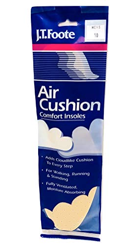 Plantillas JTF Air Cushion Comfort para mujer talla 9