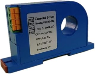 Loulensy AC Current Sensor Transducer Transformer Transmitter 0-300A AC Output 0-20mA DC