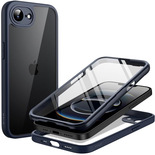 Image of JETech Case for iPhone 17e /16e, 360 Protection, Storm Blue
