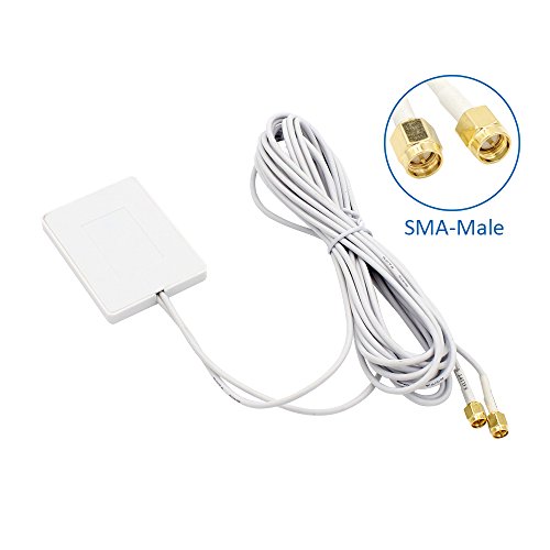 KuWFi 3G 4G LTE Antena SMA Conector 4G LTE Router Anetnna 3G Antena externa com cabo de 3 m para 3G