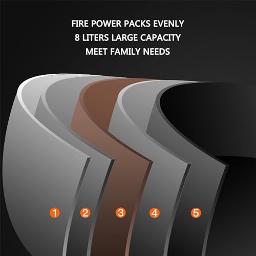 Kommerzielle Küchenmaschine, 6L intelligente automatische Kochmaschine, 360 Drehung 3D Rundum-Heizung, 3-Gang-Einstellung von Feuer und Topfkörper 4 Kommerzielle Küchenmaschine, 6L intelligente automatische Kochmaschine, 360 Drehung 3D Rundum-Heizung, 3-Gang-Einstellung von Feuer und Topfkörper