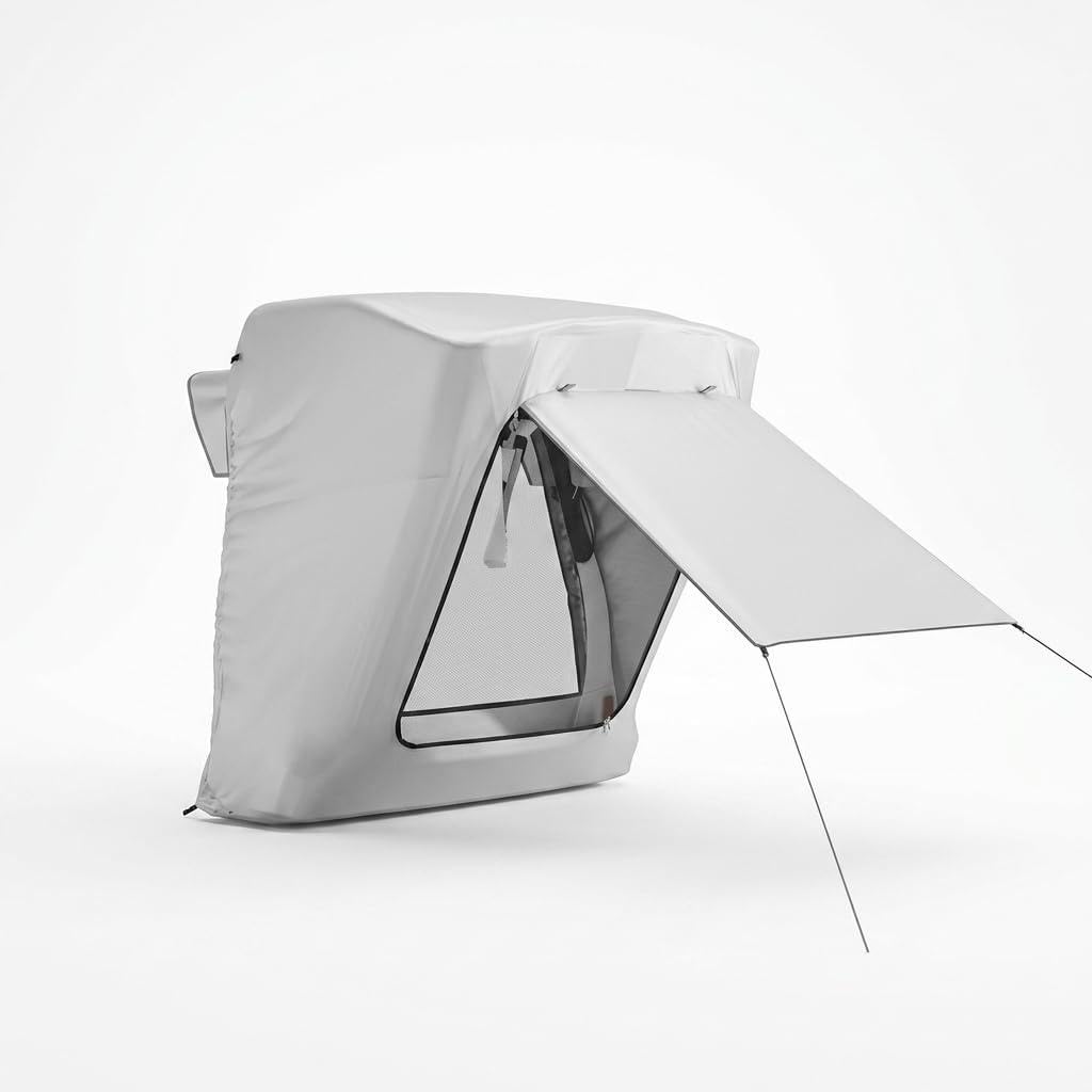SUV Tailgate Tent for Camping, Waterproof and Portable MPV Tent Only Silver White Single Person | Tents | Tents & Canopies | Camping & Hiking | Outdoor Sports-image-21
