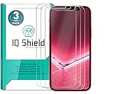 IQ Shield Glass Screen Protector Compatible with Apple iPhone 12 Pro Max (6.7 inch)(3-Pack) Clear Tempered Ballistic Glass HD and Transparent Shatter-Proof Shield, 99% Touch Accuracy