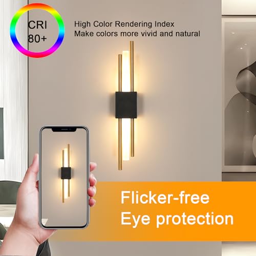 Lámpara de Pared LED Moderna de 10W para Evitar Cansancio Ocular 4