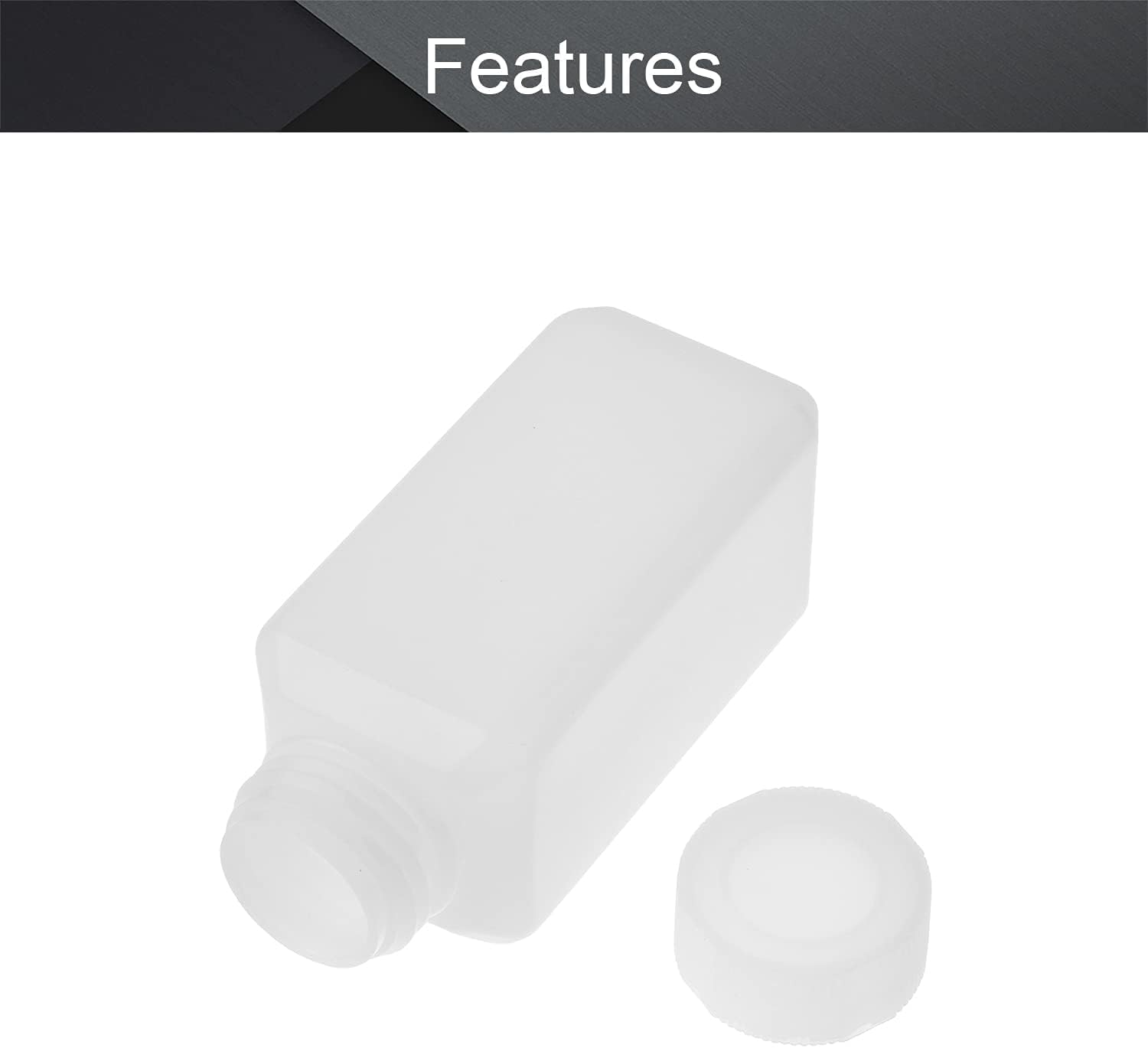 Heyiarbeit 10Pcs Wide Mouth Plastic Bottles 100ml/3oz Plastic Empty Lab Home Liquid Sample Storage Container Reagent Polyethylene Bottle with Cap