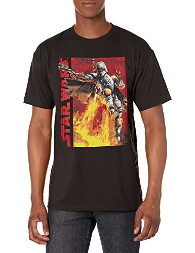 T-shirt Star Wars My Backpack's Got Jets vêtement imprimé manches courtes homme