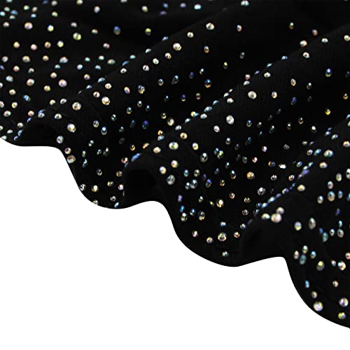 Shiny Rhinestones Muslim Turban Hijab Cap Long Hejab Glitter Islamic Head Scarves Shawl Wrap For Women Girls #TOP3