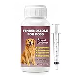 Dewormer for Dogs Fenbendazole Dog Dewormer for Tapeworms, Roundworms, Hookworms and Whipworms