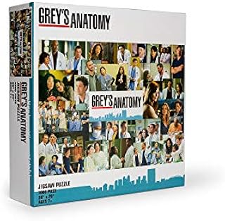 Grey's Anatomy Collage 1000 Piece Jigsaw Puzzle for Adults | Educational Toy Gifts | Challenging Interactive Brain Teaser for Family Game Night | 28 x 20 Inches