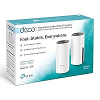TP-Link Deco M4 Mesh WLAN Set (2er Pack), AC1200 Dual Band Router & Repeater, 2X Gigabit Ports für Jede Einheit, empfohlen für Häuser mit 2-3 Schlafzimmern, Umfassender Jugendschutz – Ansicht 6