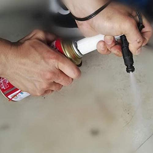 Universal Auto Car Fuel Injector Nozzle Flush Cleaner Adapter Diy Cleaning Tool Kit Set (Nozzle Adapter) #TOP3