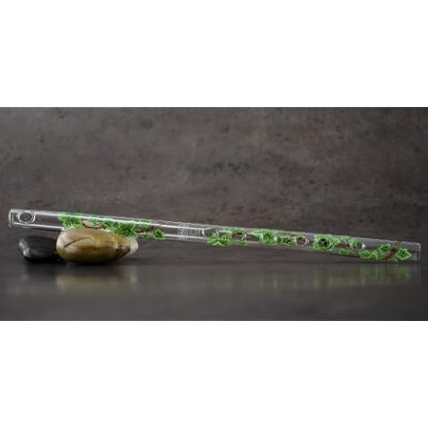 Hall Crystal Flutes 11204 Pattern Key C Piccolo - Green Ivy Cover