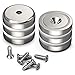 GREATMAG Cup Magnets with Countersunk Hole for #10 Bolt, Magnet with Screw, 1.26" Diameter, Industrial Strength Round Base Magnets for Magnetic Mounting, Super Power 90 lbs Holding Force, Pack of 6