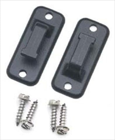 901044 Black Pull Strap Catch, Pack of 2