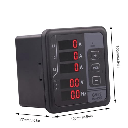 Mètre digital GV59 pour éviter les pannes de générateur AC
