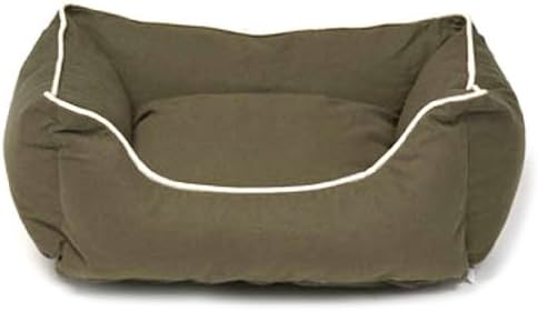 Dog Gone Smart Pet Products Lounger Bed, L, Olive