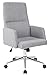 SixBros. Chaise de Bureau Gris Fauteuil de Bureau 1320H/8179