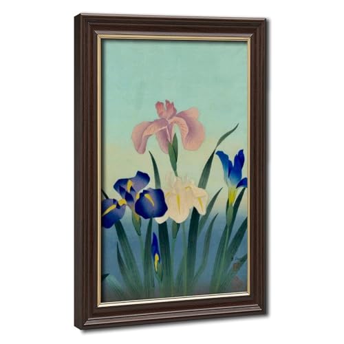 Toile Iris Ohno Bakufu 30,5 x 45,7 cm : transformez vos murs vides grâce au cadre suspendu