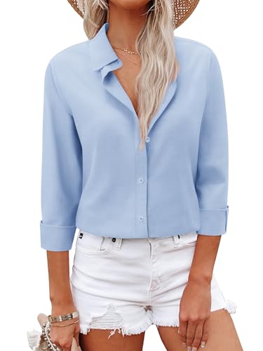 Button Down Shirts for Women Dress Shirts Business Casual Outfits