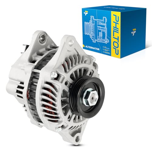 Image of PHILTOP NEW Alternator Compatible with 2006-2009 PT Cruiser 2.4L 2010 PT Cruiser, 100 Amp 12V S4 CW Alternator Replace 11230N 11230 112308 15228 1621307 23011 2505782 257228 25848407 5033343AA 7228