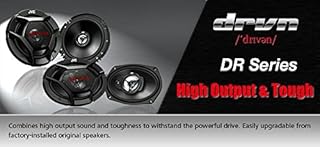 JVC CS-DR601C 6.5" drvn DR Series Shallow-Mount 6.5" 2-Way Component Speakers