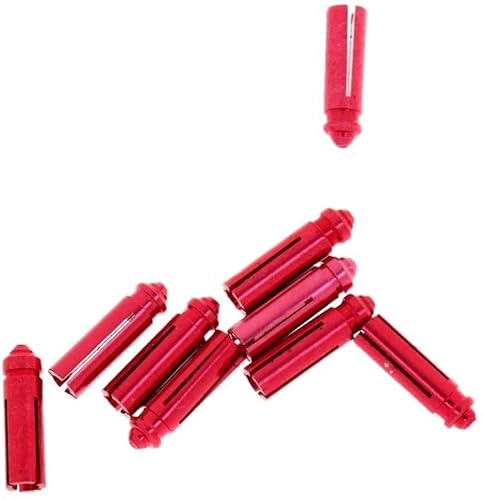 Marsrut Set Of 45 Anodised Aluminum Dart Flight Protectors/Savers, Mixed Colors, Lightweight And Durable #TOP5