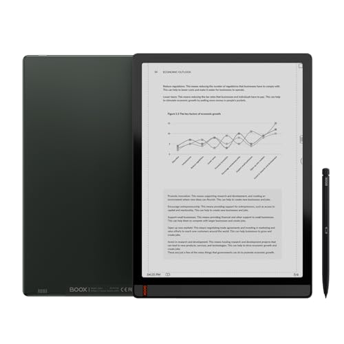 BOOX Tablet Tab X 13,3 Zoll ePapar Tablet 128 GB Android 11 Frontlicht G-Sensor OTG WiFi BT
