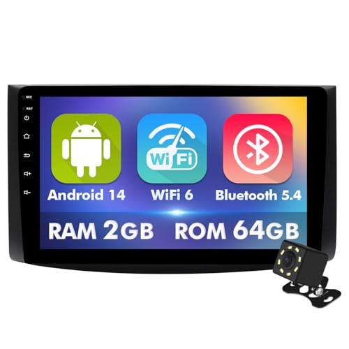 Radio para auto con pantalla táctil de 9 pulgadas miniatura 1